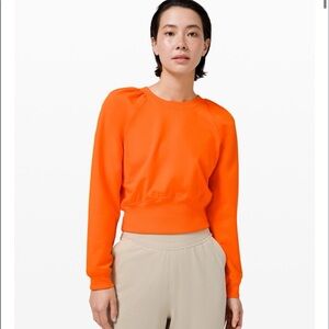 Bright Orange Sweatshirt